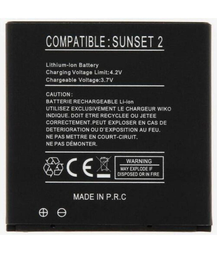 Batteria Li-ion Agli Ioni Di Litio Compatibile Wiko Sunset 2 Wk-su02 Linq         