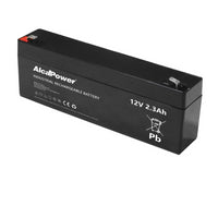 Batteria Ricaricabile 12V 2.3Ah AGM Ermetica - Ideale per Allarmi, UPS e Giocattoli - Attacco Faston T1