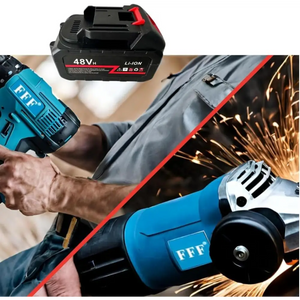 Batteria Sostitutiva per Kit 4 in 1, Batteria Compatibile con Tasselatore Trapano