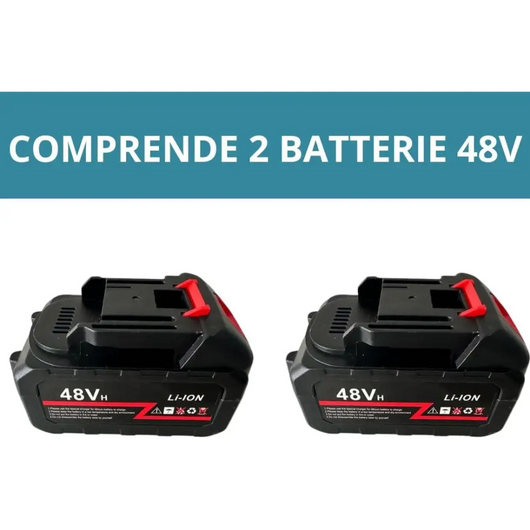 Batteria Sostitutiva per Kit 4 in 1, Batteria Compatibile con Tasselatore, Trapano