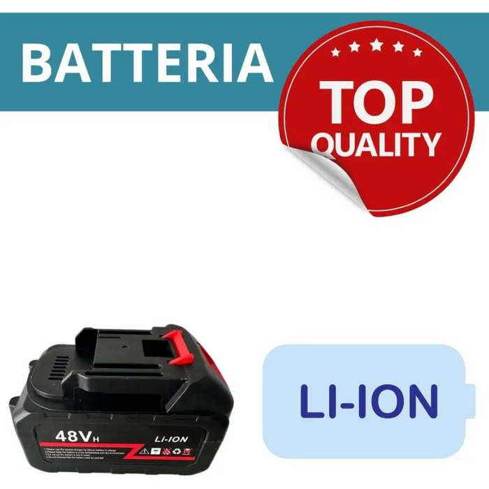 Batteria Sostitutiva per Kit 4 in 1, Batteria Compatibile con Tasselatore Trapano