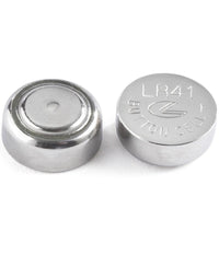 Batterie Pile Alkaline Lr41/g3 1.5v A Bottone Per Orologi Telecomandi Maxtech Lr41         