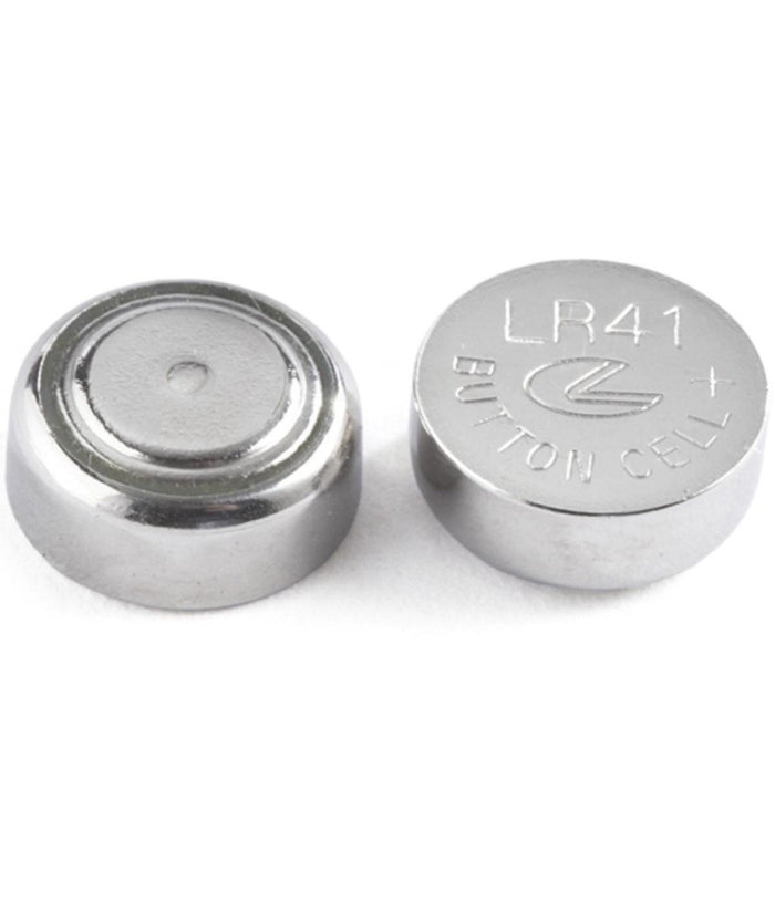 Batterie Pile Alkaline Lr41/g3 1.5v A Bottone Per Orologi Telecomandi Maxtech Lr41         