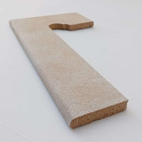 Battiscala destro klinker per serie capri colore beige - 1pz