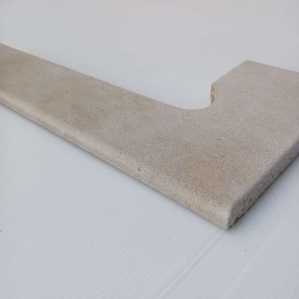 Battiscala sinistro klinker per serie capri colore beige - 1pz