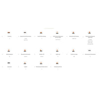 Battiscala sinistro klinker per serie capri colore beige - 1pz