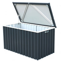 Baule Porta Attrezzi in Metallo 585 litri antracite Duramax