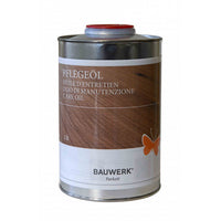 Olio di manutenzione BAUWERK incolore, per la cura ordinaria del Parquet Oliato - 1lt