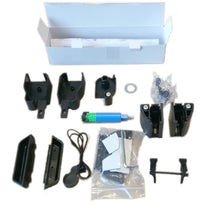 Zanzariera avvolgibile verticale 100 x 250 cm colore marrone con fissaggio ad espansione - NO BRAND