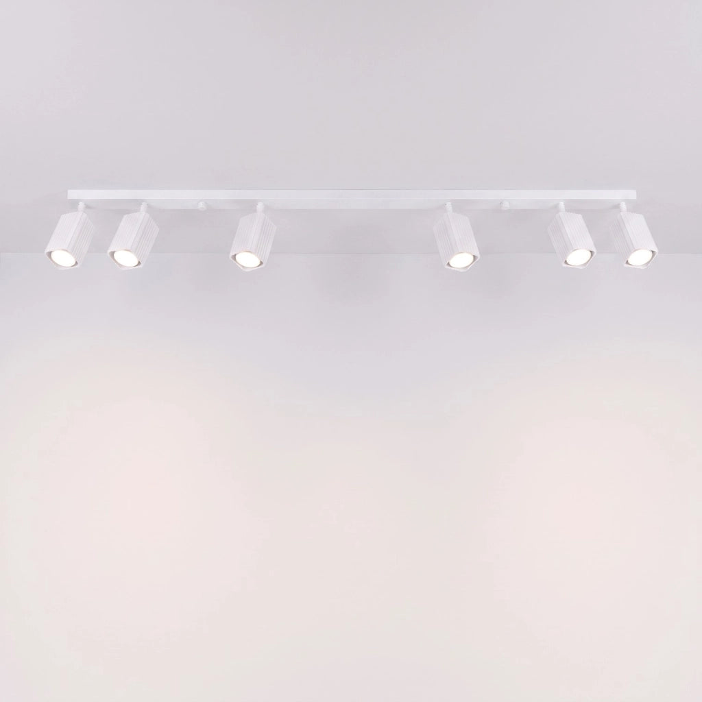 Plafoniera RAYO 6L bianca