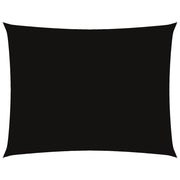 Parasole a Vela Oxford Rettangolare 3x4 m Nero