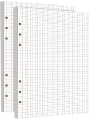 Papelario A5 - Set di 180 fogli - 100 g/m² - Perforato 6 volte - Disegno a righe - Ideale per libri di appunti - Papelario per appunti