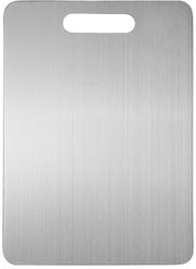 Snijplank doppio faccia in acciaio inossidabile 316 (39x28cm)