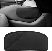 Protezioni ginocchia per auto - alta qualità copri ginocchia per auto - supporto braccio per portiere auto - cuscino per manubrio - cuscino per gomito per portiera auto (Nero) .