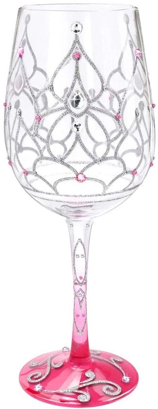 Calice a mano con decorazione artistica 15 oz - Artigianale - Colorato - Regalo per compleanni - Matrimoni - San Valentino - Calice per bere