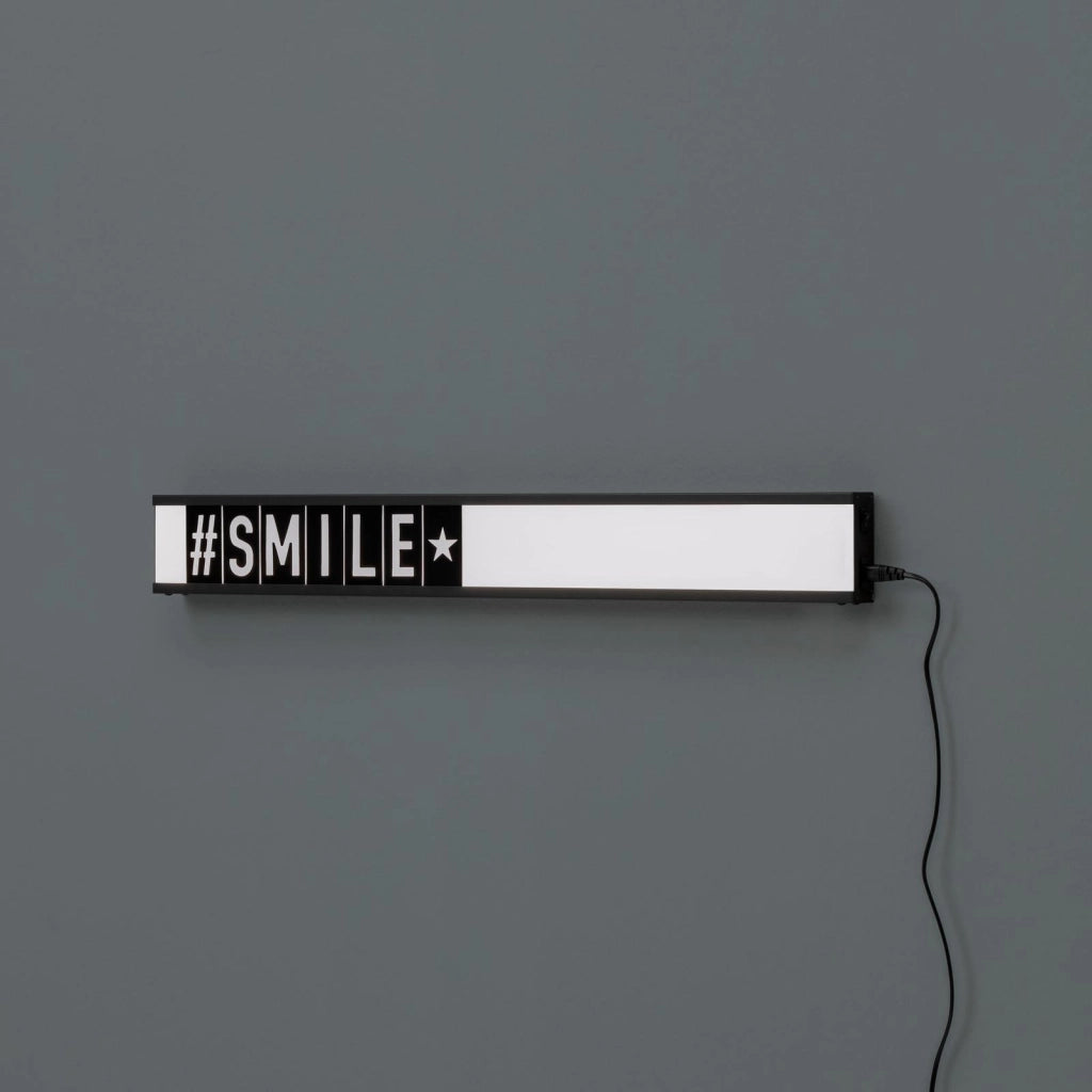 Ciak - Lampada da Tavolo a LED in Metallo Nero