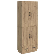 Set di armadi 2 pcs Rovere Artigianale Legno ingegnerizzato