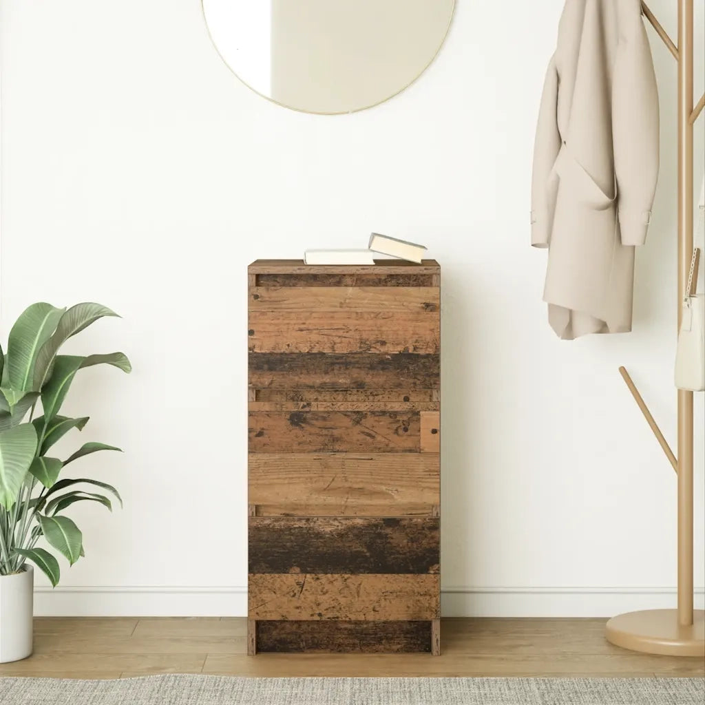 Credenza Legno Antico 37,5x35x76 cm in Legno Multistrato