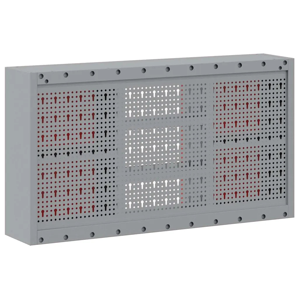 Mobile per attrezzi con blocco Rosso e Grigio 100 x 20 x 55 cm CFW7065715