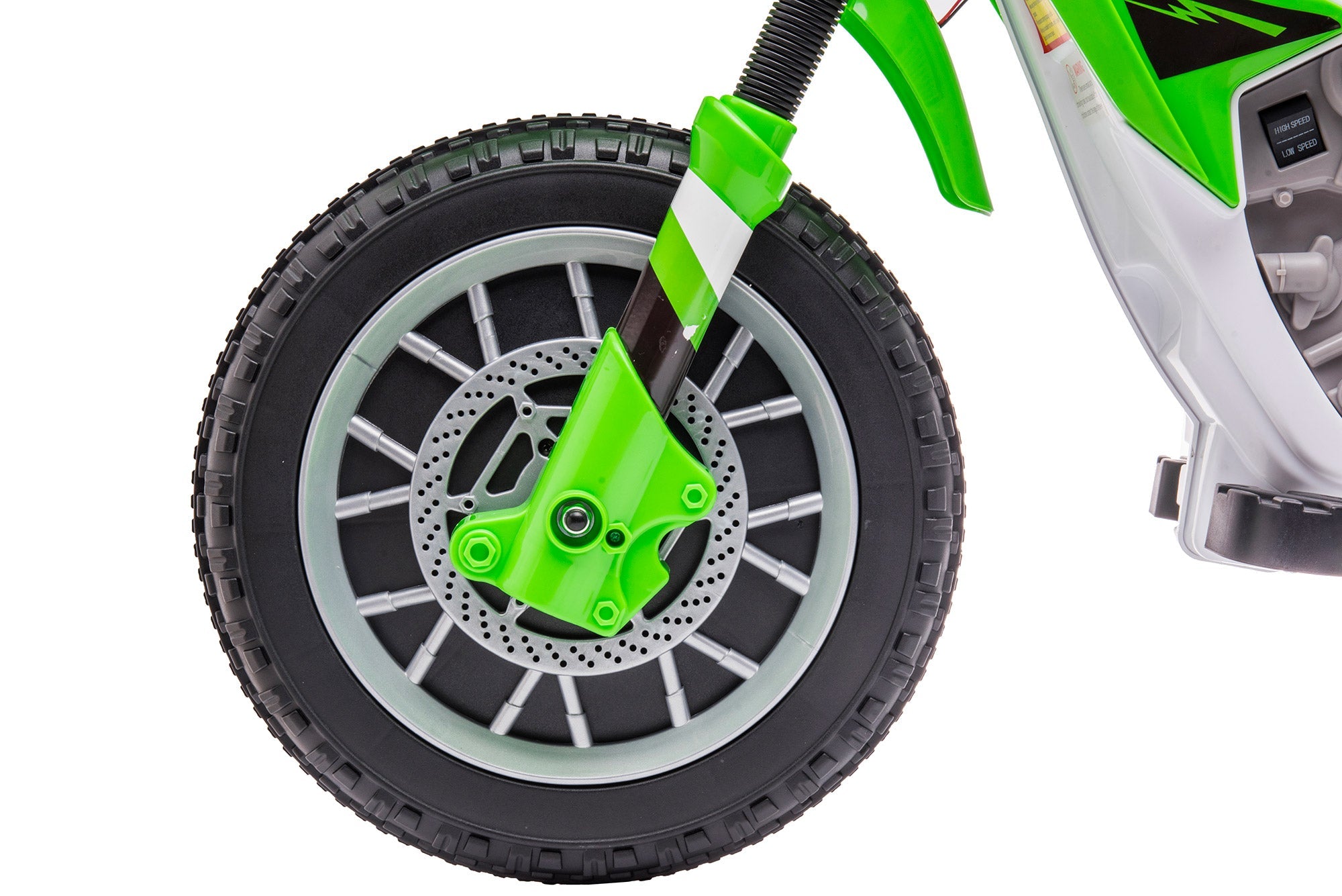 Moto Elettrica per Bambini 12V Motocross Verde