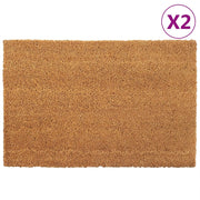 Zerbini 2 pz Naturale 40x60 cm in Fibra di Coccocod mxl 92691
