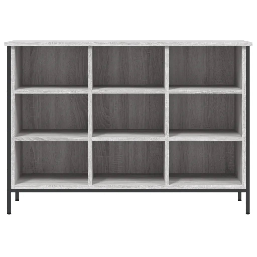 Scarpiera Grigio Sonoma 100x35x70 cm in Legno Multistrato