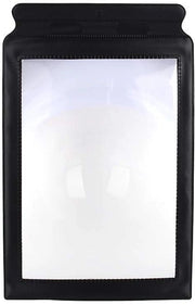 Verglassatore Grande - Verglassatore per Adulti - Verglassatore con Illuminazione - Verglassatore in PVC - Plastica Flessibile - 30,5 x 19,5 cm