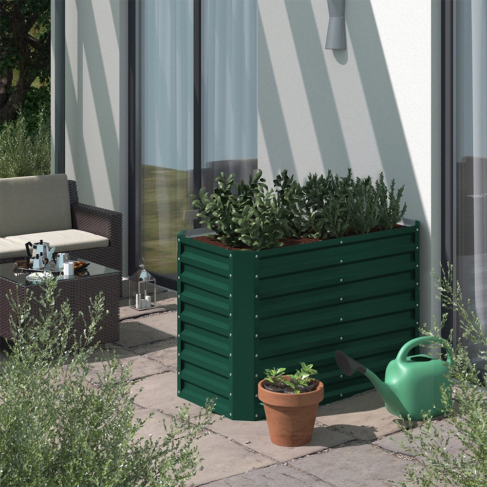 OK-Living Letto per orto rialzato Verde 120 x 60 cm