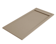 Piatto doccia AMBAR 80x160 cm Cuoio griglia Cuoio