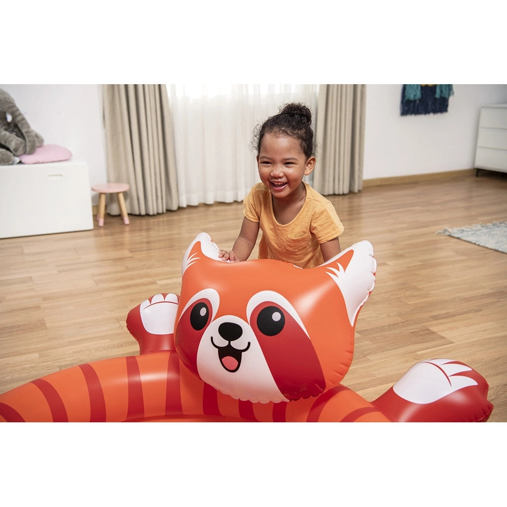 Trade Shop - Piscina Gonfiabile Con Palline Gioco Design Panda 107x94x58cm Per Bambini 2+ Anni 52702 -