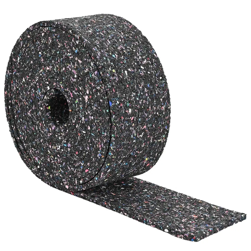 Rotolo di Granulato in Gomma Nero 200 x 10 x 0,6 cm Gomma CFW9874043
