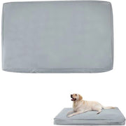 Copri hond, copertura per lettino per cani, copertura per lettino per cani acqua-tight, lavabile, rimovibile lettino per animali, guanciali per cani, guanciali per cani, copertura per guanciali per cani con zip, copertura per lettino per cani solo