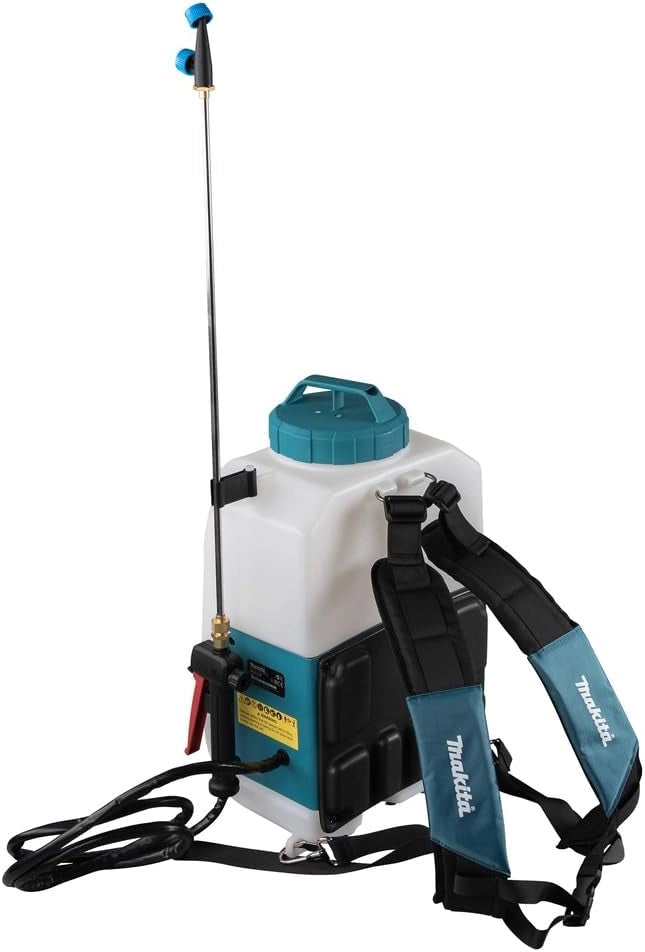 Makita DUS158Z - Spruzzatore da giardino a zaino da 18 V agli ioni di litio LXT – Batterie e caricabatterie non inclusi