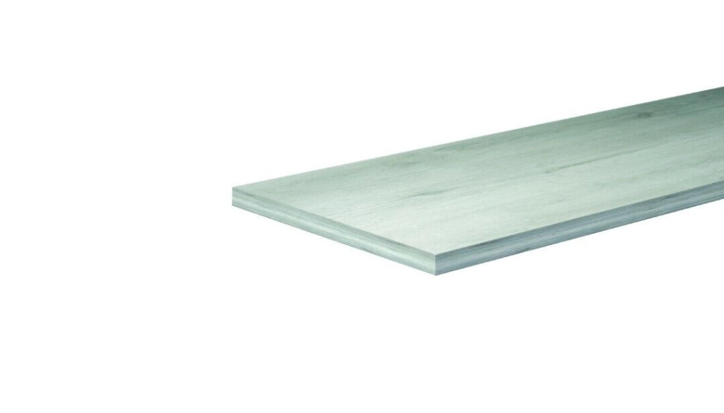 Pannelo Nobilitato Kitmel Rovere Ghiaccio 18X1000X300 - Kimono