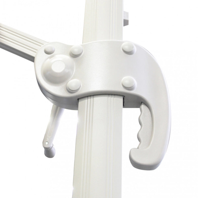 OMBRELLONE SATURNO BIANCO P/L 3 X 4 TELO BIANCO
