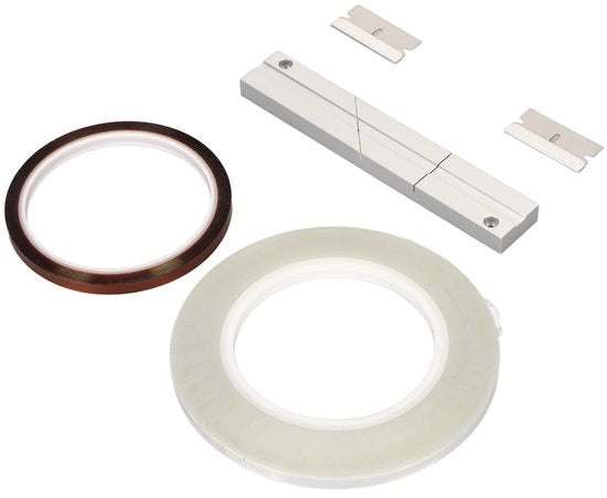 Set di Nastro di Splicing - Nastro a Blocchi - Finitura Anodizzata - Compatibilità Universale - Taglio Facile - Splicing Stabile - Set di Riparazione di Nastro