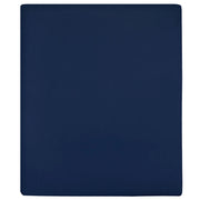 Lenzuola con Angoli Jersey 2pz Blu Marino 140x200 cm Cotonecod mxl 128638