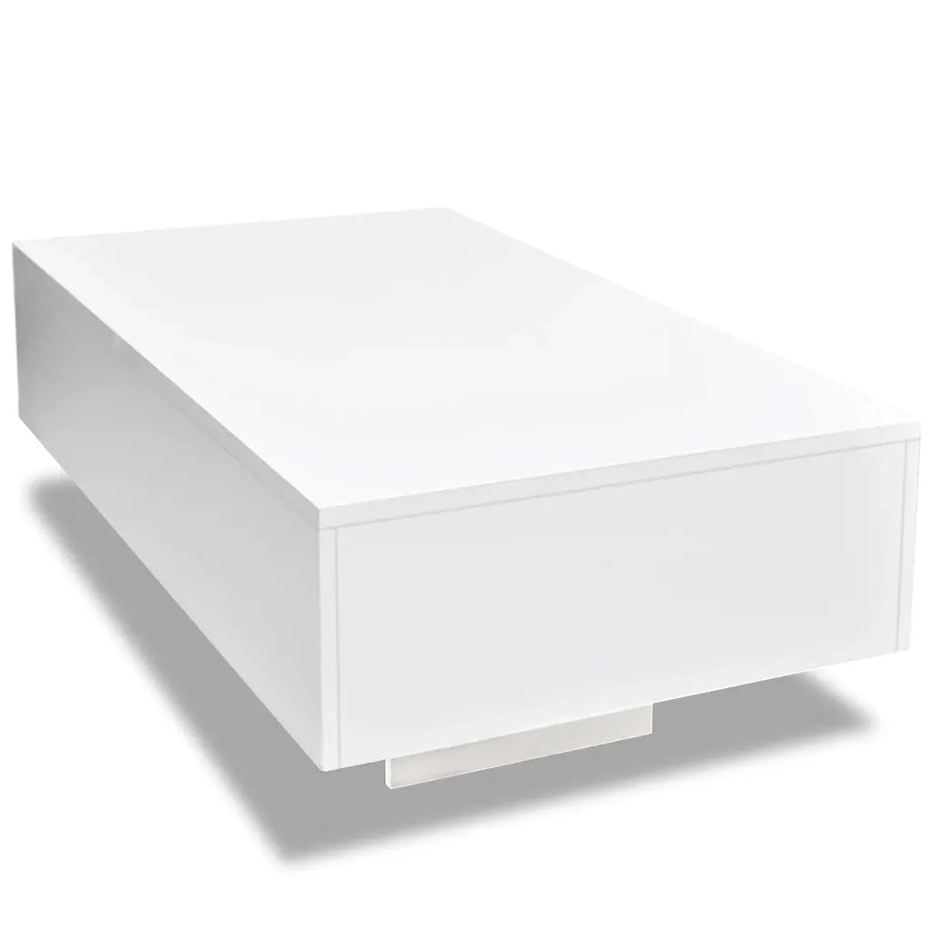 Tavolino da CaffÃ¨ Lucido Bianco   cod mxl 13163