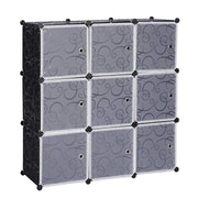 Scaffalatura in plastica con anta 19_0000482