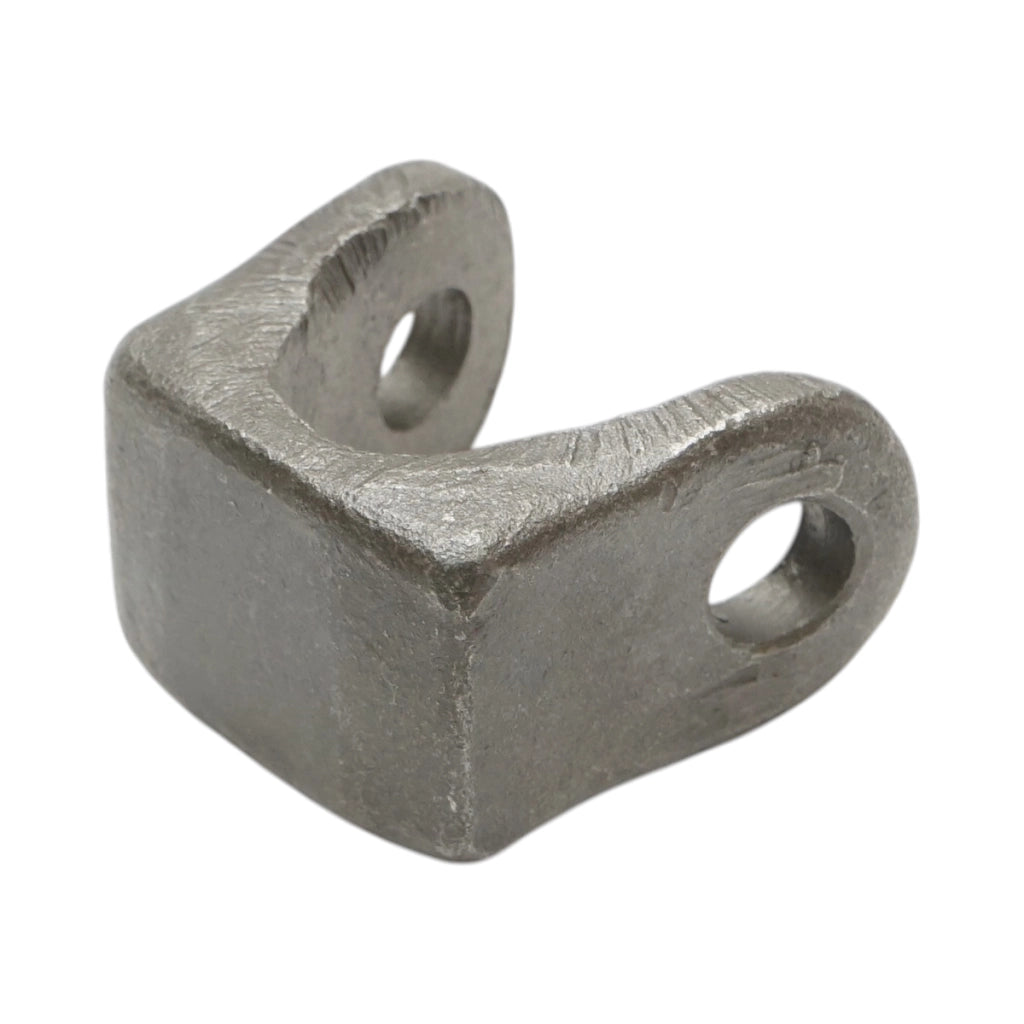 Forcella di montaggio per cerniera rimorchio auto 41x34x30mm