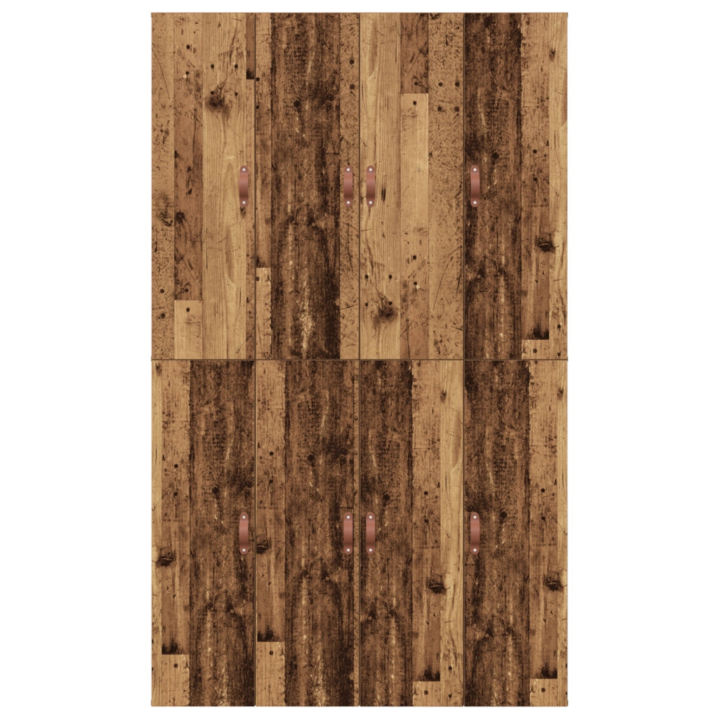 Struttura letto con contenitore in legno vecchio 120x200 cm