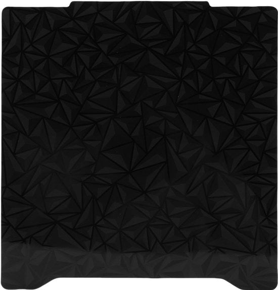 Piattaforma costruzione doppia faccia 190x190mm - PEI/PEO - Piattaforma costruzione flessibile - Tessitura applicata - Adatta per PRUSA MINI - Resistente al calore fino a 300°C - Sottoscala per stampa 3D