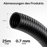Tubo per laghetti 25m Ø 25mm (1") - Made in Europe