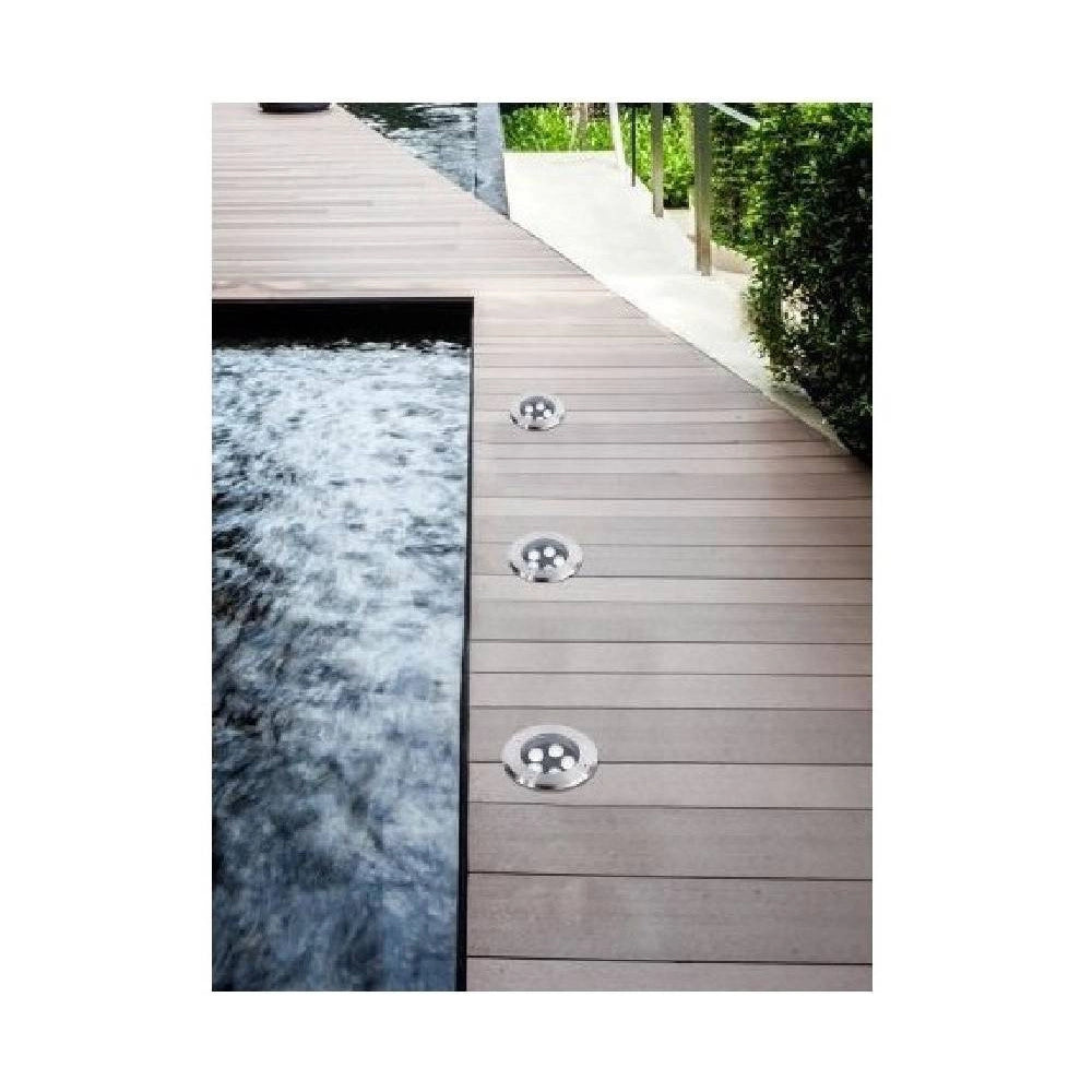 Trade Shop - Faretto Incasso 5 W Calpestabile Segnapasso Esterno Luce 6500k 3000k 4000k Es08-5 - -bianco Freddo      -