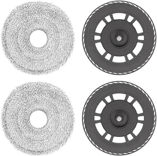 Set di pennelli per verniciatura - microfibra - riutilizzabile - 2 pezzi