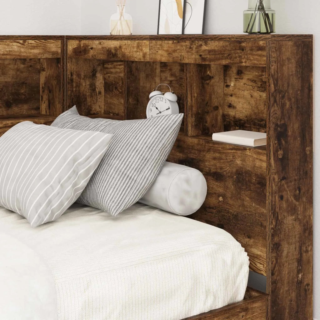 Testata contenitore Rovere fumé 90 cm Legno multistrato 3335457
