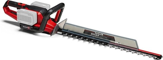 Heggenschaar a Batteria Li-Solo Power X-Change - 65 Cm Lunghezza della Lama - 30 Mm Distanza dei Denti - Manico Rotativo - Senza Batteria e Ricaricabile - Rosso/Nero Heggenschaar