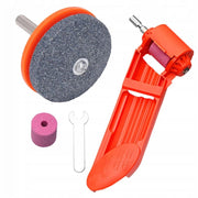 Ostrica Universale per Trapano Rosfix – Set con Affilatore Manuale per Punte | Acciaio Inox, ABS