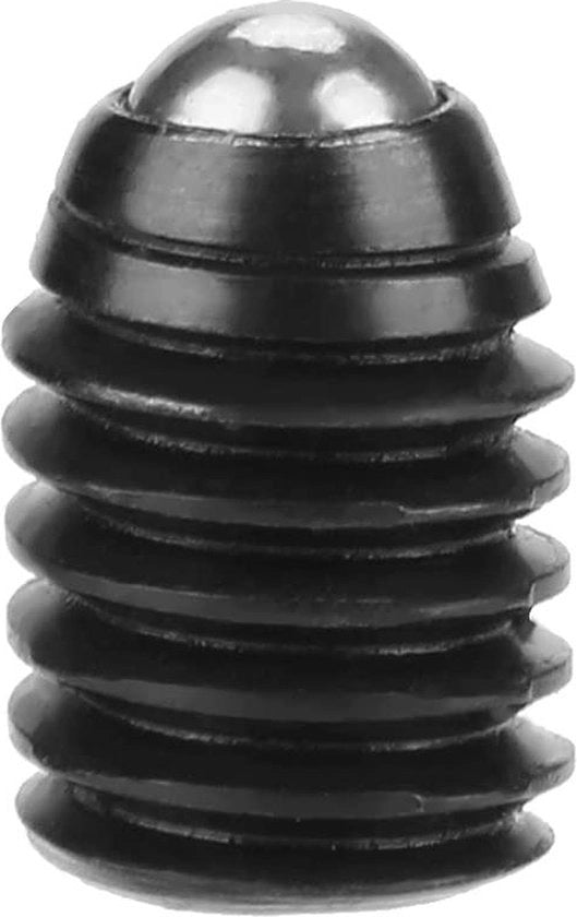 Set di Veerplunjers a Bal per Balschroef M6 in Acciaio di Carbonio - 10 Stuks per Lavorazione Precisa con Macchina.