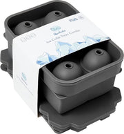 Set di forme di silicone per congelato a forma di cubo, bollo, cubo e zoccolo da 3 pezzi con coperchio - flessibile e certificato LFGB - BPA gratuito
